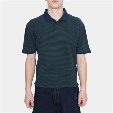 Levis Finn Boxy Polo Euan Stripe Sycamore